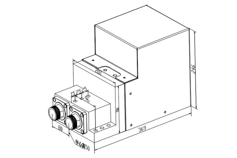 ER32 Double end millingdriven head
